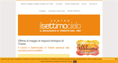 Desktop Screenshot of centroilsettimocielo.com
