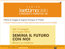 Tablet Screenshot of centroilsettimocielo.com